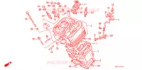 CYLINDRE (AVANT) pour Honda NT 650 HAWK GT de 1989