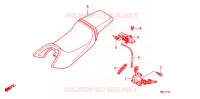 SELLE pour Honda NT 650 HAWK GT de 1989