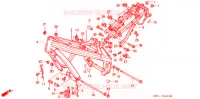 CADRE pour Honda NT 650 BROS de 1989
