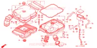 FILTRE A AIR pour Honda NT 650 BROS de 1989