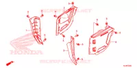 COUVERCLES LATERAUX pour Honda PIONEER 500 M2 de 2016