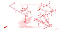BRAS ARRIERE pour Honda PIONEER 700 2AC de 2014