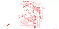TRIANGLES AVANT pour Honda PIONEER 700 2AC de 2014