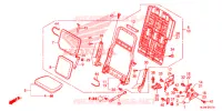 SELLE ARRIERE pour Honda PIONEER 700 CM de 2014