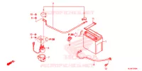BATTERIE pour Honda PIONEER 700 M2 CAMO de 2014