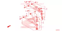 TRIANGLES AVANT pour Honda PIONEER 700 M2 de 2016
