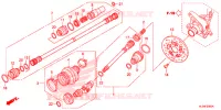 CARDAN pour Honda PIONEER 700 M2 de 2016