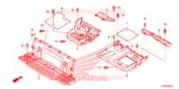CARROSSERIE CENTRALE pour Honda PIONEER 700 M2 de 2016