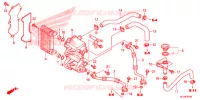 RADIATEUR D'HUILE pour Honda PIONEER 700 M4 CAMO de 2014