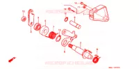 FREIN DE PARKING pour Honda 50 GYRO UP de 1992