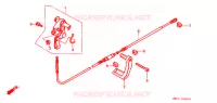 FREIN DE PARKING pour Honda 50 GYRO UP de 1992