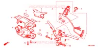 GUIDON pour Honda 50 GYRO UP de 1992