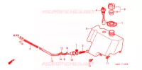 RESERVOIR D'HUILE pour Honda 50 GYRO UP de 1992