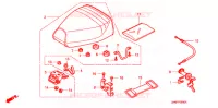 SELLE pour Honda 50 GYRO UP de 2002