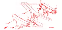 GUIDON   CARENAGE pour Honda 50 GYRO CANOPY de 2007