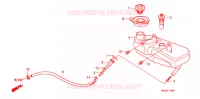 RESERVOIR D'HUILE pour Honda 50 GYRO CANOPY de 2007