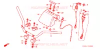 GUIDON ('01 '05) pour Honda TRX 250 SPORTRAX EX de 2004