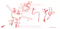 GUIDON ('06 '08) pour Honda TRX 250 SPORTRAX EX de 2008