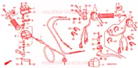 COMMODOS   POIGNEES ('06 '08) pour Honda TRX 250 SPORTRAX EX de 2008