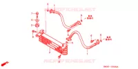 RADIATEUR D'HUILE pour Honda TRX 250 FOURTRAX RECON Electric Shift de 2003