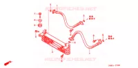 RADIATEUR D'HUILE pour Honda TRX 250 FOURTRAX RECON Electric Shift de 2004