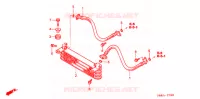 RADIATEUR D'HUILE pour Honda TRX 250 FOURTRAX RECON Electric Shift de 2004