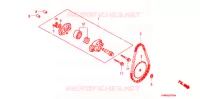 POMPE A HUILE pour Honda TRX 250 FOURTRAX RECON Electric Shift de 2005