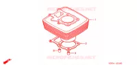 CYLINDRE pour Honda TRX 250 FOURTRAX RECON Electric Shift de 2005