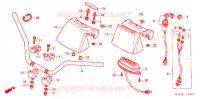 GUIDON pour Honda TRX 250 FOURTRAX RECON Electric Shift de 2005