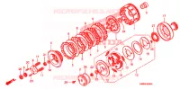 EMBRAYAGE pour Honda TRX 250 FOURTRAX RECON Electric Shift de 2006