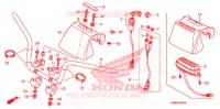GUIDON pour Honda TRX 250 FOURTRAX RECON Electric Shift de 2006