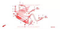 RADIATEUR D'HUILE pour Honda TRX 250 FOURTRAX RECON Electric Shift de 2006