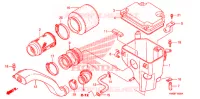 FILTRE A AIR pour Honda TRX 250 FOURTRAX RECON Electric Shift de 2007
