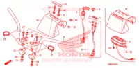 GUIDON pour Honda TRX 250 FOURTRAX RECON Electric Shift de 2009