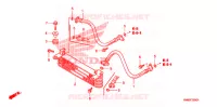 RADIATEUR D'HUILE pour Honda TRX 250 FOURTRAX RECON Electric Shift de 2009