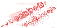 EMBRAYAGE pour Honda TRX 250 FOURTRAX RECON Electric Shift de 2014