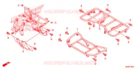 SUPPORT pour Honda TRX 250 FOURTRAX RECON Electric Shift de 2014