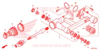 BRAS OSCILLANT pour Honda TRX 250 FOURTRAX RECON Electric Shift de 2016
