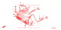 RADIATEUR D'HUILE pour Honda TRX 250 FOURTRAX RECON Standard de 2006