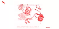 ALTERNATEUR pour Honda TRX 250 FOURTRAX RECON Standard de 2008