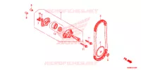 POMPE A HUILE pour Honda TRX 250 FOURTRAX RECON Standard de 2008