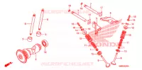 ARBRE A CAMES   SOUPAPE pour Honda TRX 250 FOURTRAX RECON Standard de 2008