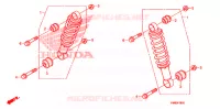 AMORTISSEUR AVANT pour Honda TRX 250 FOURTRAX RECON Standard de 2010