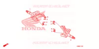 ARBRE DE ROUE  pour Honda TRX 250 FOURTRAX RECON Standard de 2010