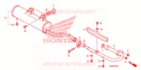 SILENCIEUX D'ECHAPPEMENT pour Honda TRX 250 FOURTRAX RECON Standard de 2010