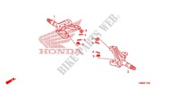 ARBRE DE ROUE  pour Honda TRX 250 FOURTRAX RECON Standard de 2011