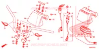 GUIDON pour Honda TRX 250 FOURTRAX RECON Standard de 2014