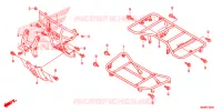 SUPPORT pour Honda TRX 250 FOURTRAX RECON Standard de 2014