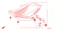 SELLE pour Honda TRX SPORTRAX 250 X de 2009