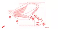 SELLE pour Honda TRX SPORTRAX 250 X de 2009